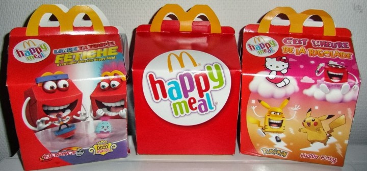 boites happy meal mcdo