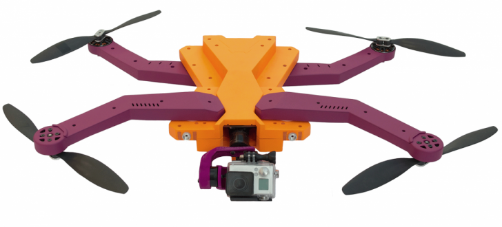 Drone suiveur AirDog imprimé en 3D