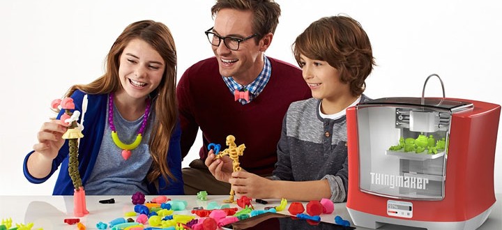 imprimante 3D pour enfants Mattel ThingMaker