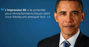 Barack Obama impression 3D