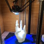 main imprimée en 3D