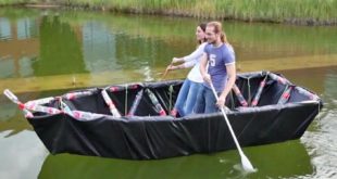 bateau canoe 3D TrussFab