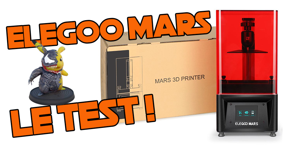 Elegoo Mars : caractéristiques techniques, test et prix imprimante 3D SLA