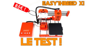 test EASYTHREED X1 review pla tpu