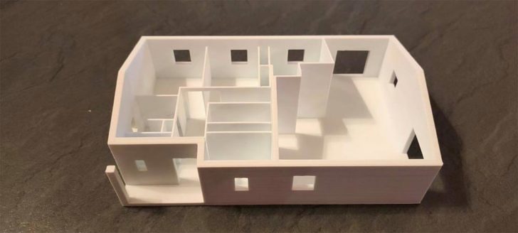 imprimer en 3D plan maison STL architecte