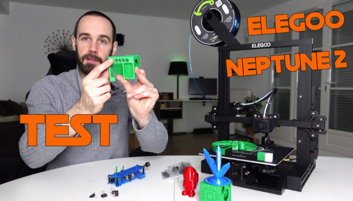 Elegoo Neptune 3 : fiche technique, tutoriel, test prix imprimante 3D