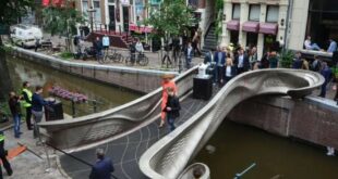 pont Amsterdam imprimé en 3D
