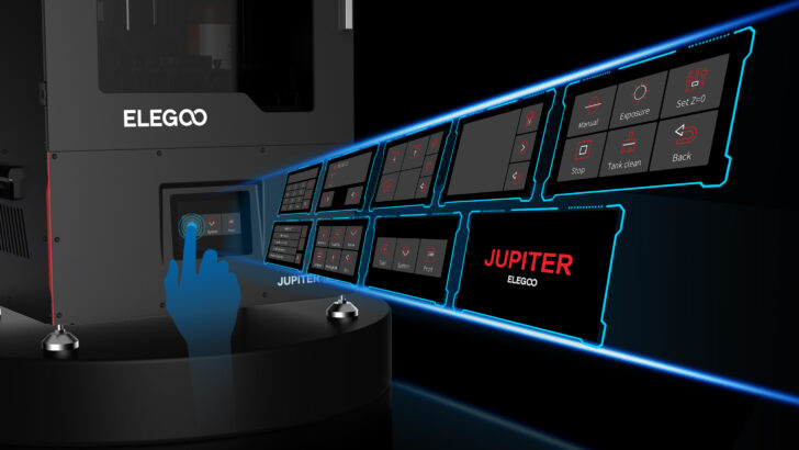 Elegoo Jupiter, la campagne Kickstarter de l'imprimante 3D MSLA 6K