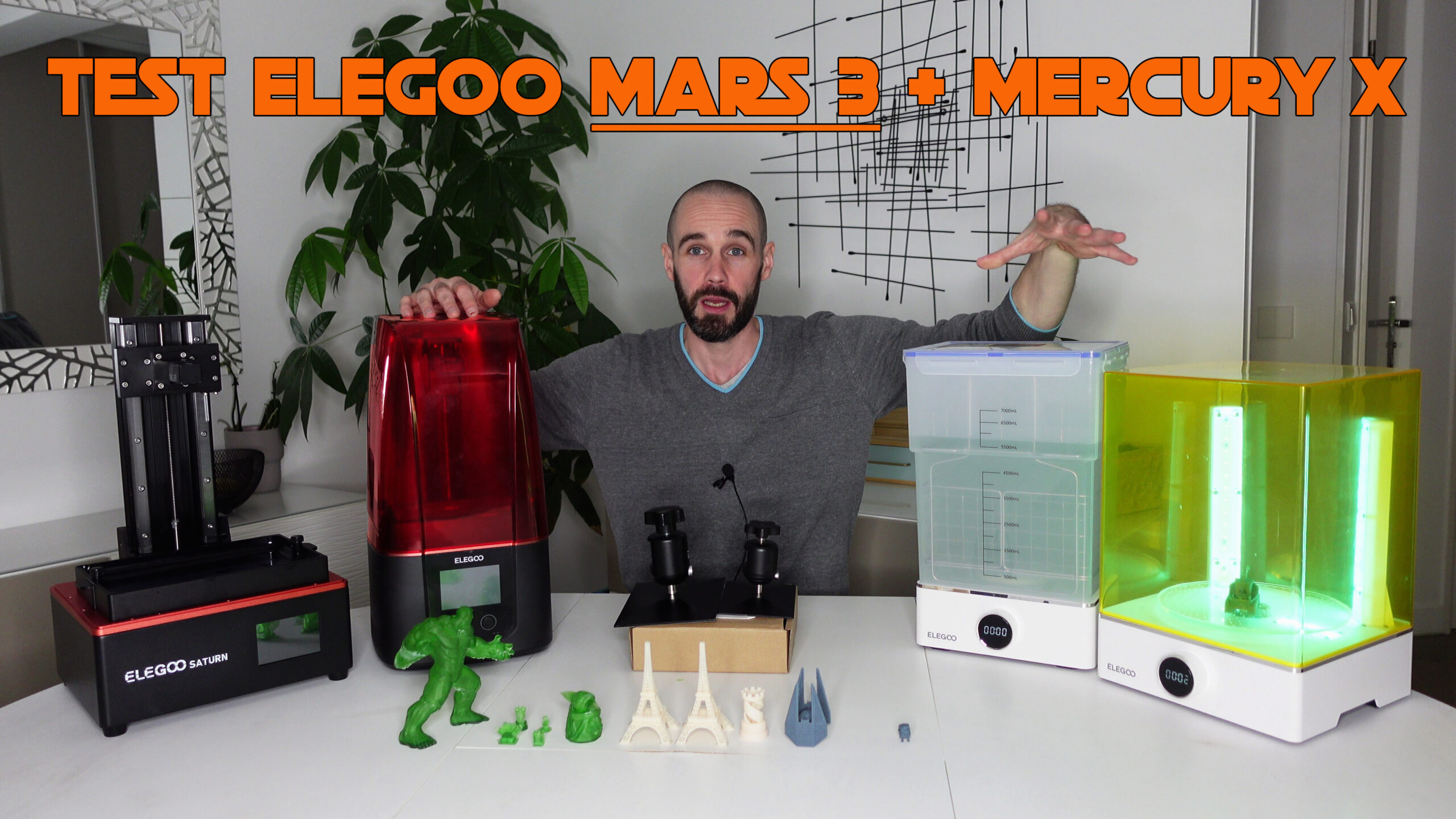 Elegoo Mars, Test de l'imprimante résine à seulement 249€ ! - 3D