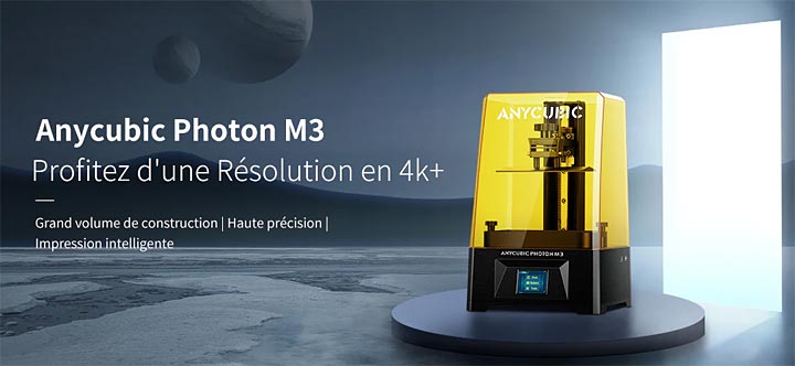 Imprimante 3D résine ANYCUBIC Photon M3 4K