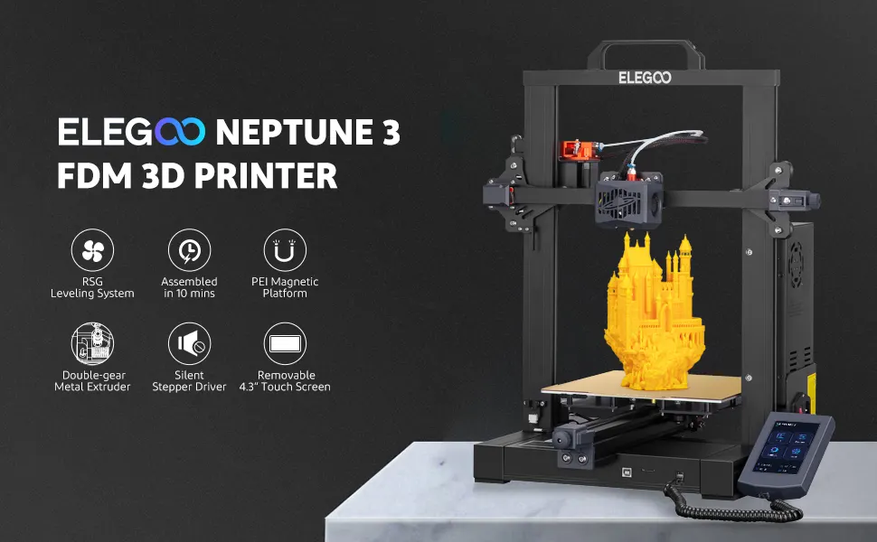 Acheter Imprimante 3D ELEGOO Neptune 4 - Imprimante FDM