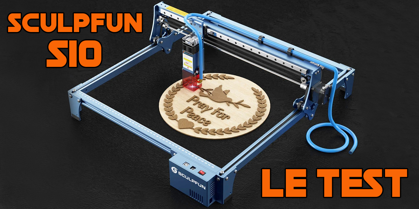 SCULPFUN S9 Machine de gravure laser ultra-fine entièrement en