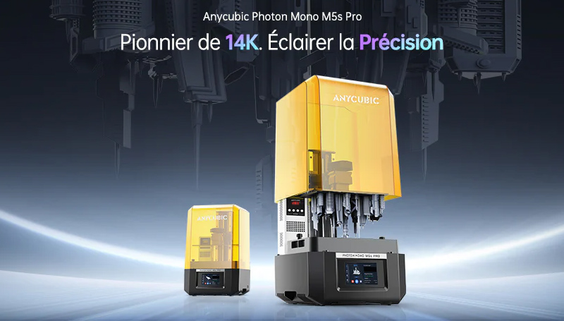 Anycubic Photon Mono M5s Pro - Imprimante 3D à résine haute