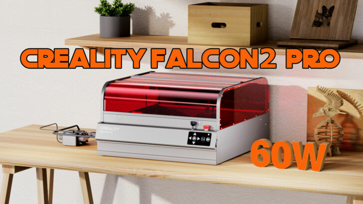 Creality Falcon2 Pro 60W bois orange