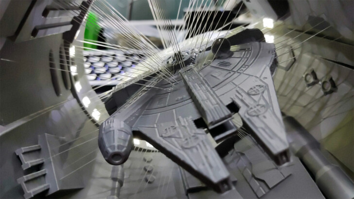 Star Wars Millenium Falcon 3D printed