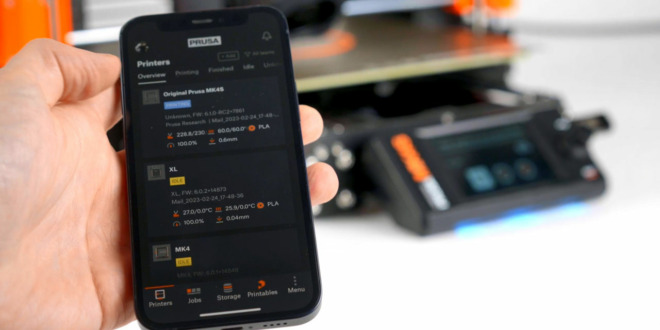 prusa app mobile android ios iphone