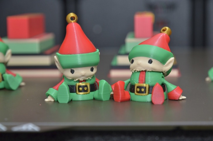 test Prusa MMU3 Print gnomes nains