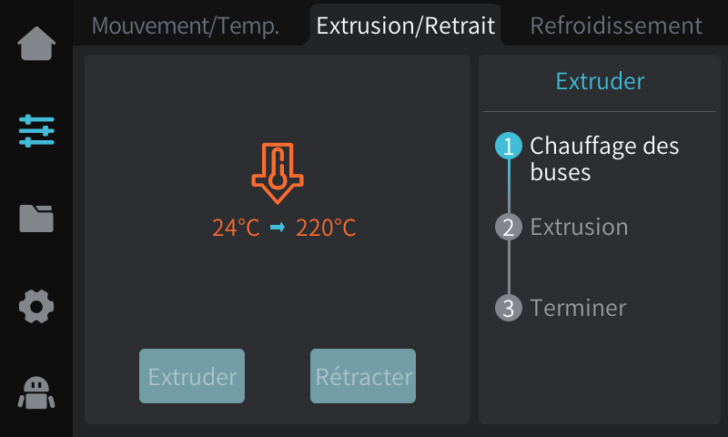 Ender 3 V3 Plus TestPrint p03.changement filament e3v3p screen 2024 08 28 11 49 08