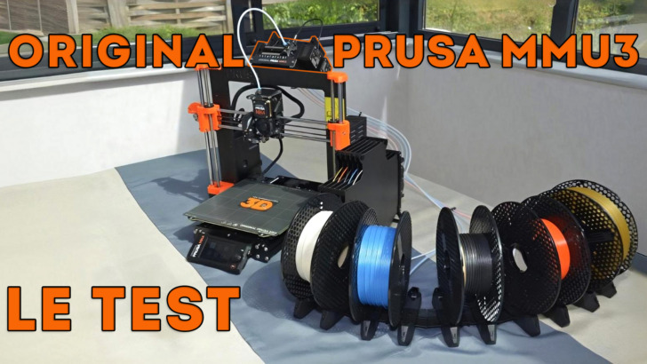 Test Original Prusa MMU3 Review Tuto