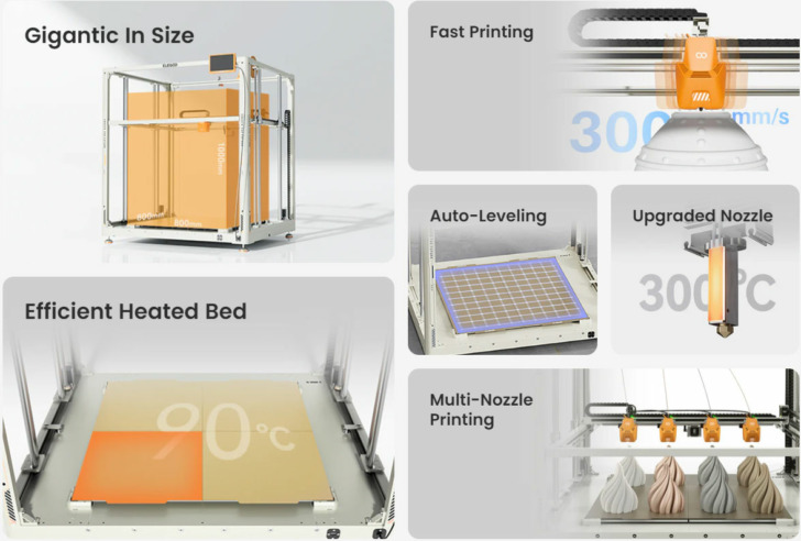 elegoo orangestorm giga specs