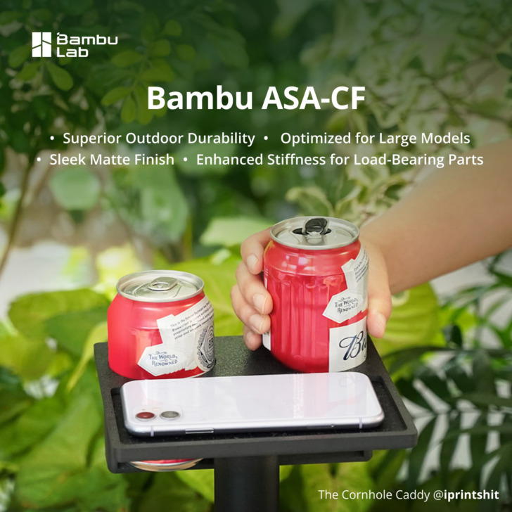 test Bambu Lab ASA CF Review