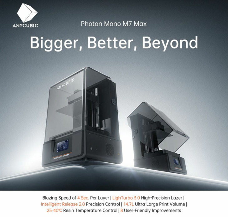 Anycubic Photon Mono M7 Max presentation