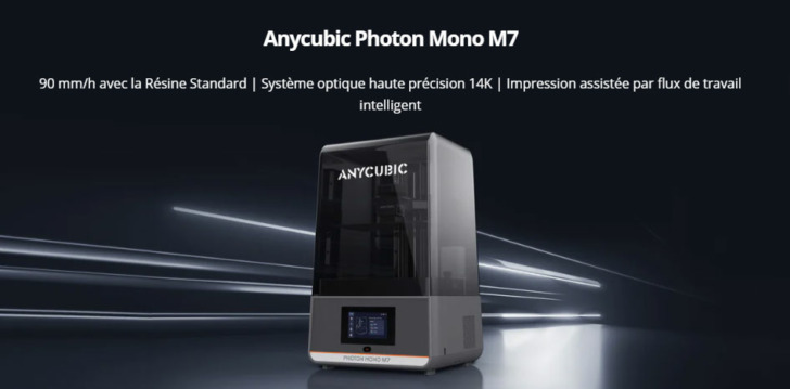 Anycubic Photon Mono M7 presentation