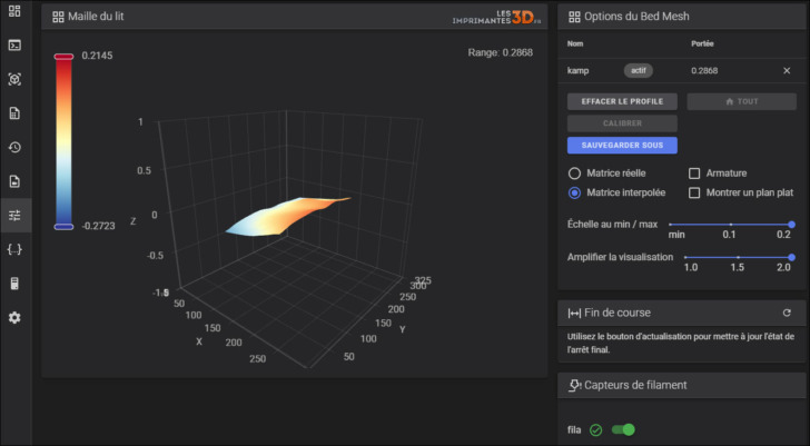 test Qidi Plus 4 Fluidd bed