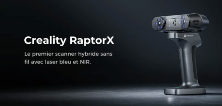 Creality RaptorX scanner 3D