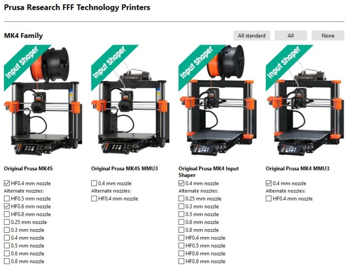 Prusa MK4S PrusaSlicer 01