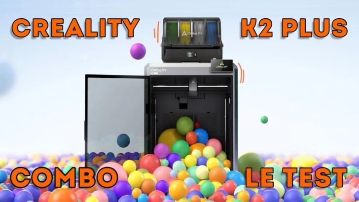 Test Creality K2 Plus Combo 3D