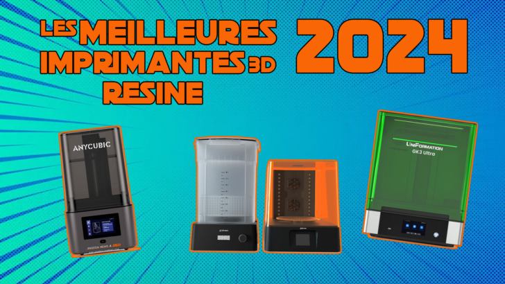 meilleure imprimante 3d 2024 resine