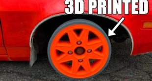 roue de voiture imprimée en 3D