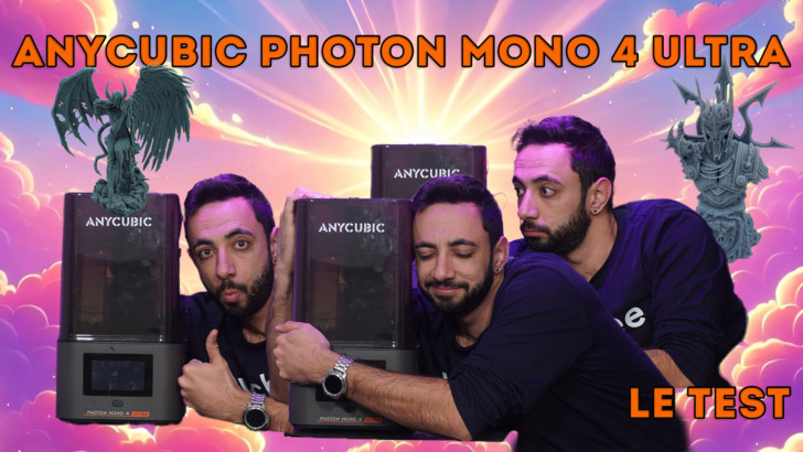 test Anycubic Photon Mono 4 Ultra review tuto