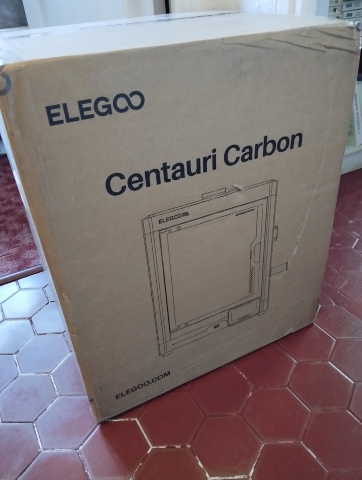 Elegoo Centauri Carbon unboxing 1