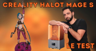 test creality halot mage s review tuto