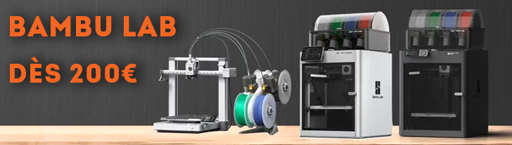 imprimante 3D bambu lab pas chère